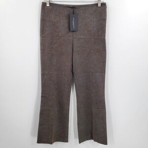 Women's Atos Lombardini Glitter Cropped Pants Size 42 / 4 NEW